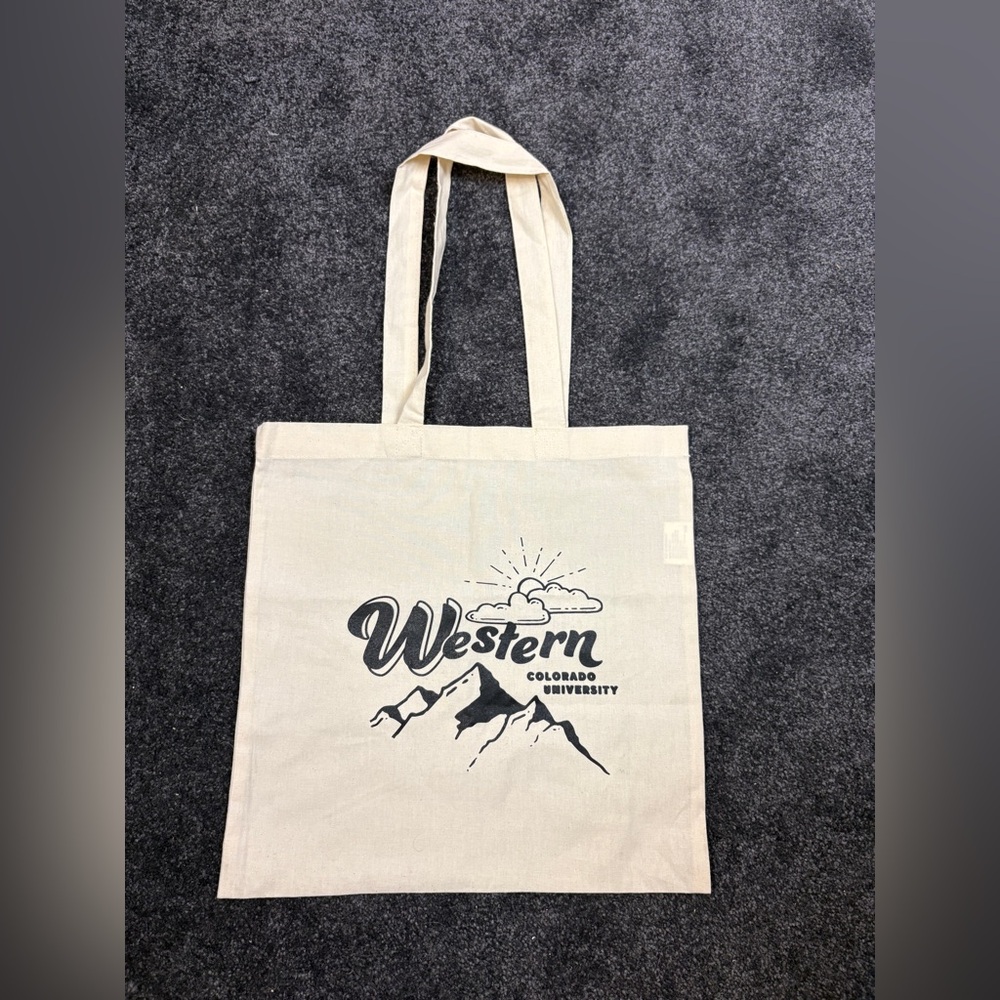 Western Colorado University canvas bag